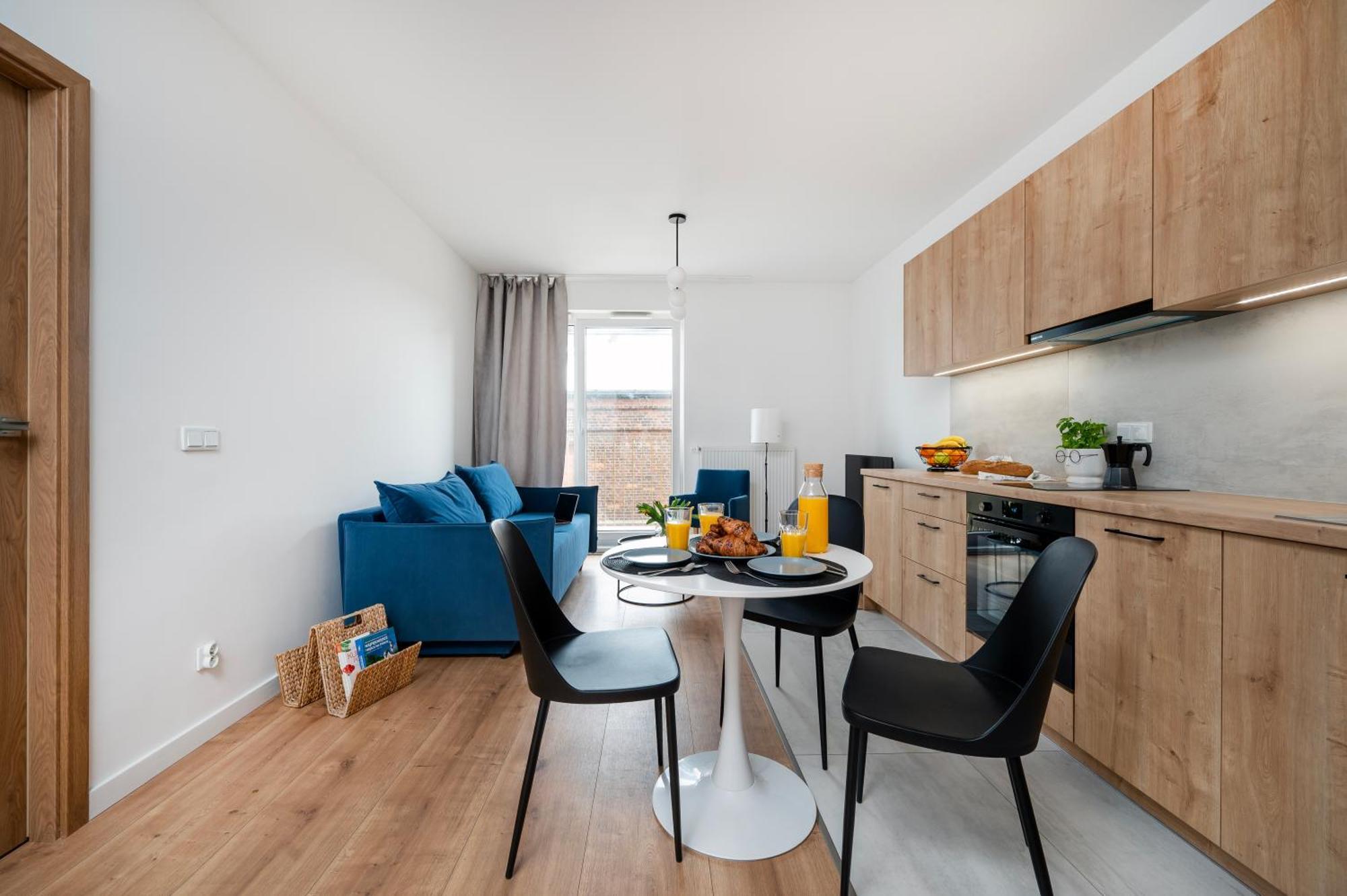 לודז' Komfortowe Apartamenty Z Garazem Na Milionowej מראה חיצוני תמונה